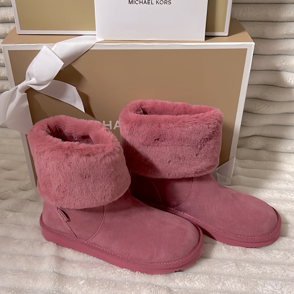 Michael Kors Pink Boots
